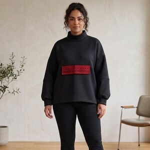 Free size custom made artistic design sweater